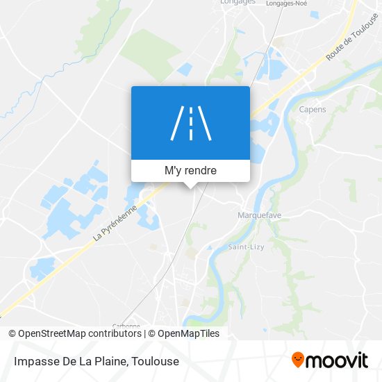 Impasse De La Plaine plan