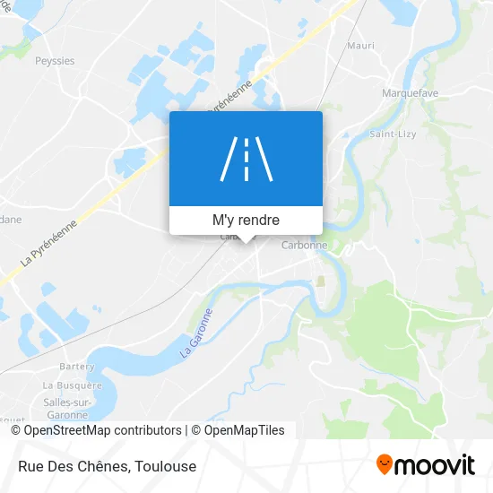 Rue Des Chênes plan