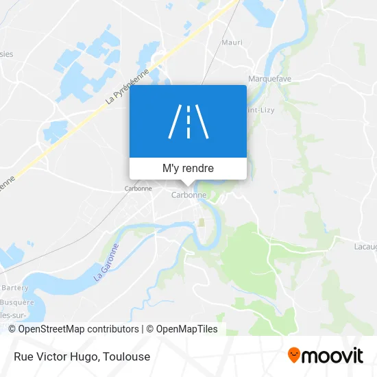 Rue Victor Hugo plan