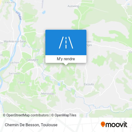 Chemin De Besson plan