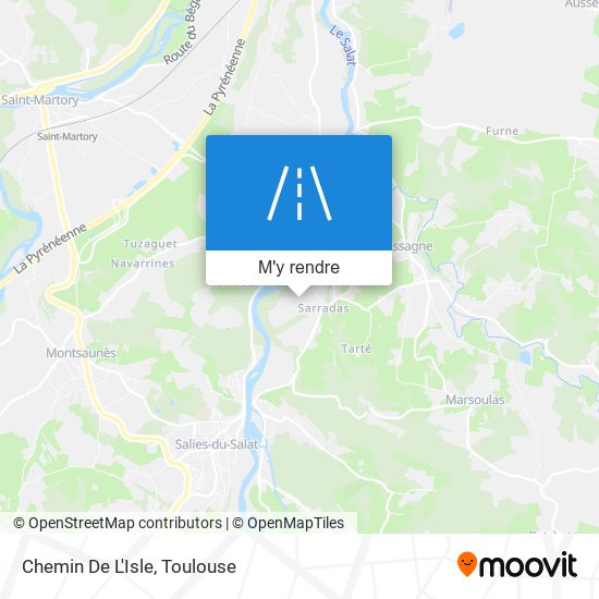 Chemin De L'Isle plan