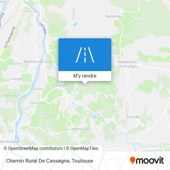 Chemin Rural De Cassagne plan