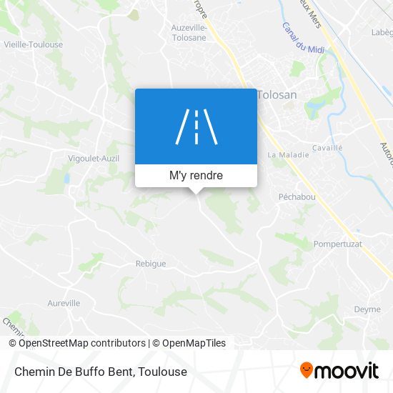 Chemin De Buffo Bent plan