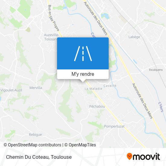 Chemin Du Coteau plan