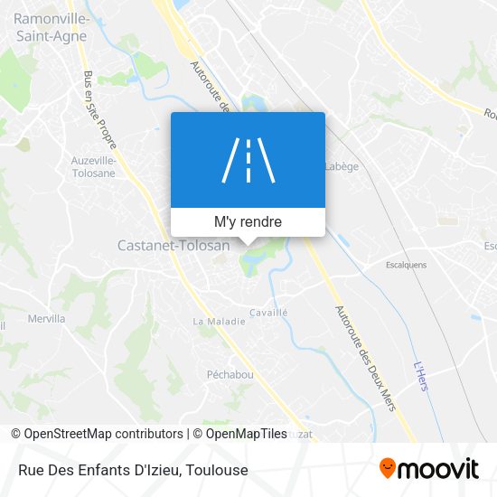 Rue Des Enfants D'Izieu plan