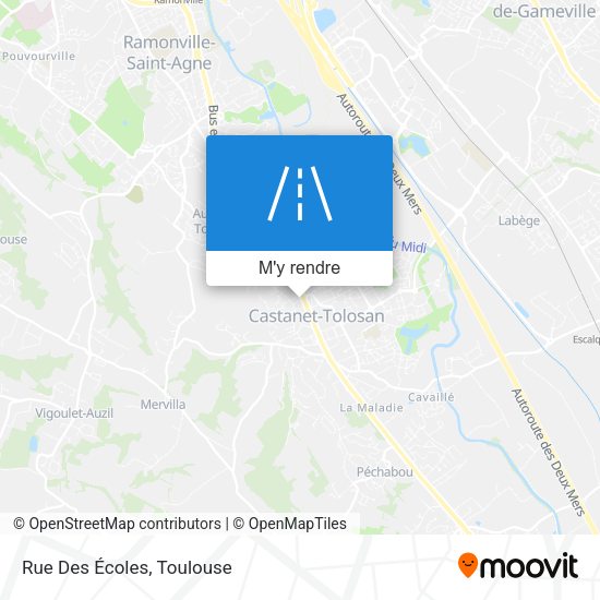 Rue Des Écoles plan