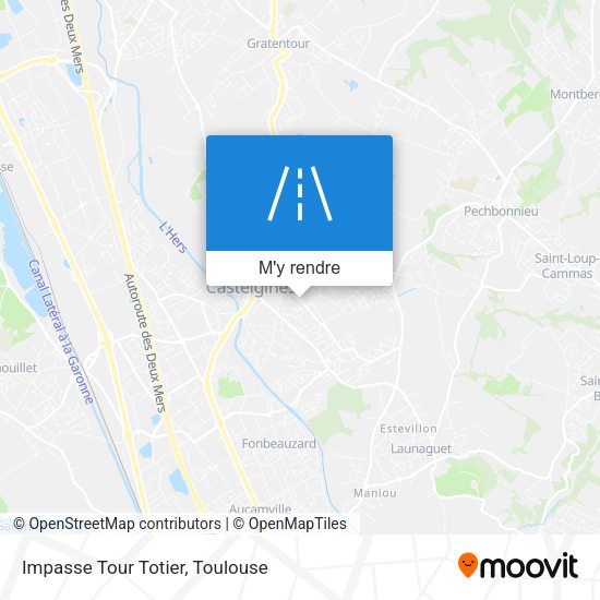 Impasse Tour Totier plan