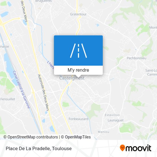 Place De La Pradelle plan