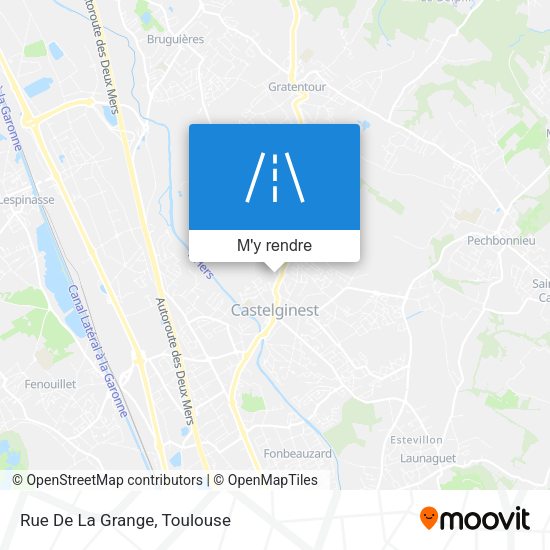 Rue De La Grange plan