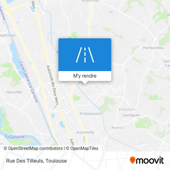 Rue Des Tilleuls plan