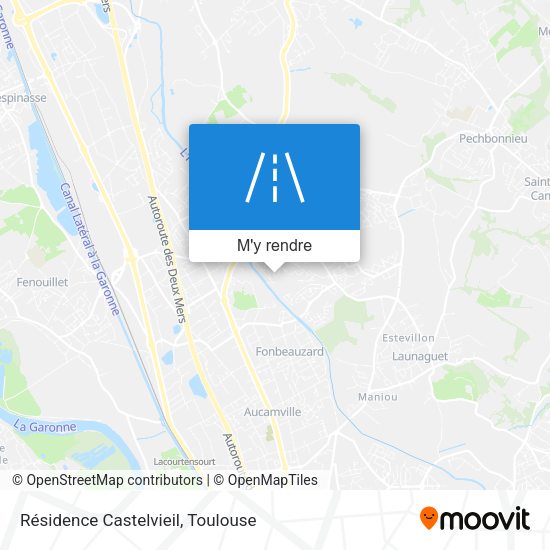 Résidence Castelvieil plan