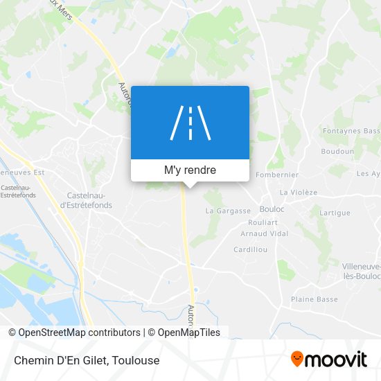 Chemin D'En Gilet plan