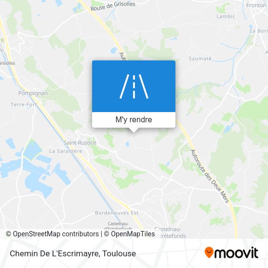 Chemin De L'Escrimayre plan