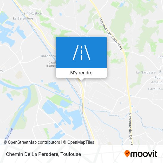 Chemin De La Peradere plan