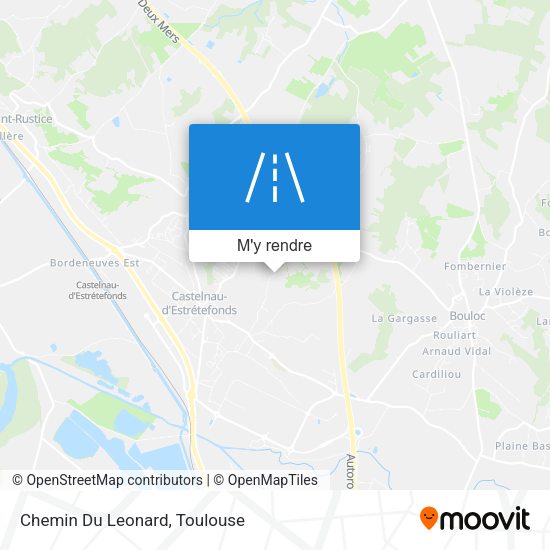 Chemin Du Leonard plan