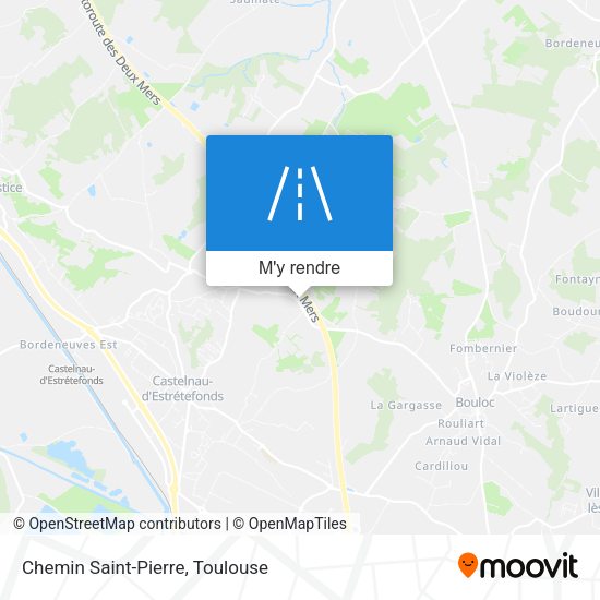 Chemin Saint-Pierre plan