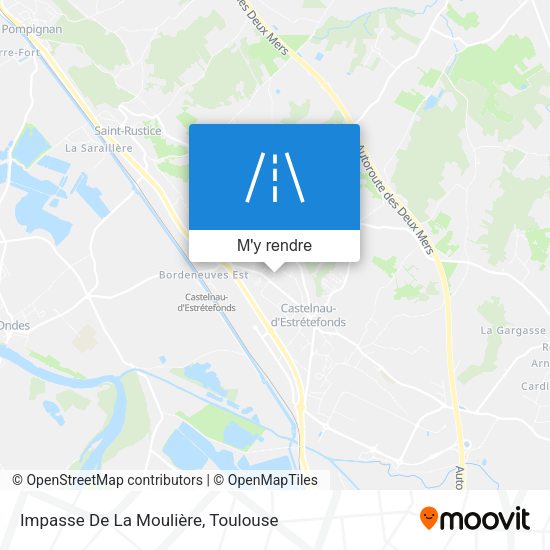Impasse De La Moulière plan