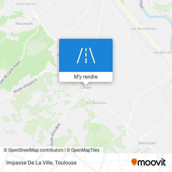 Impasse De La Ville plan