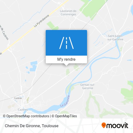 Chemin De Gironne plan