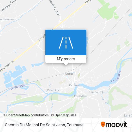 Chemin Du Mailhol De Saint-Jean plan