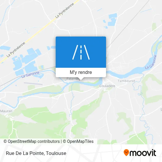 Rue De La Pointe plan