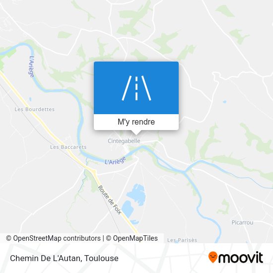 Chemin De L'Autan plan