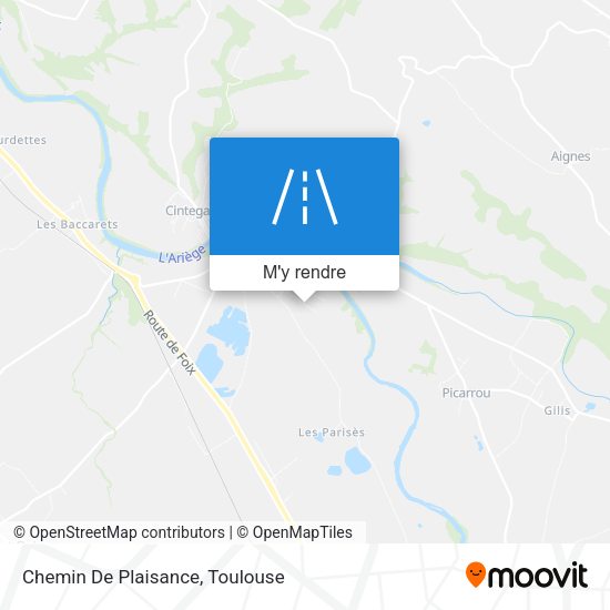 Chemin De Plaisance plan