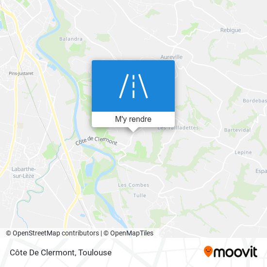 Côte De Clermont plan