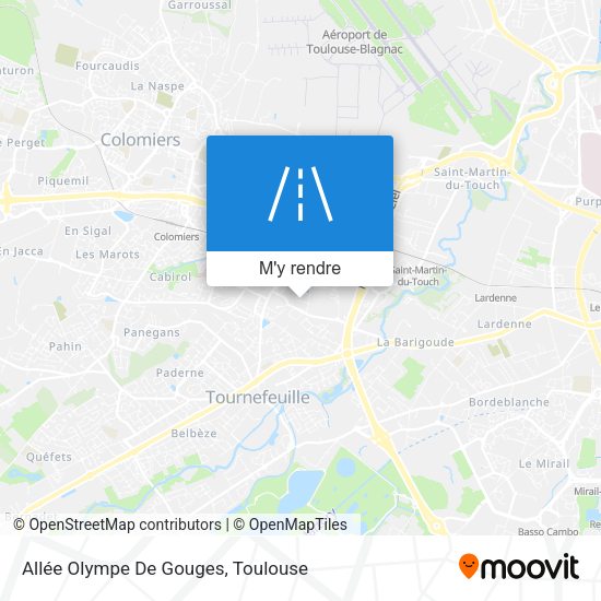 Allée Olympe De Gouges plan