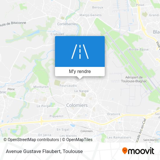Avenue Gustave Flaubert plan