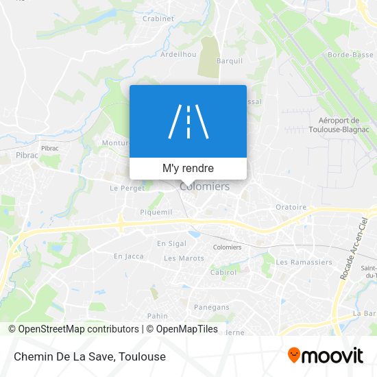 Chemin De La Save plan
