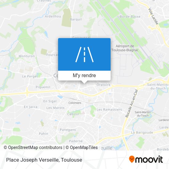 Place Joseph Verseille plan