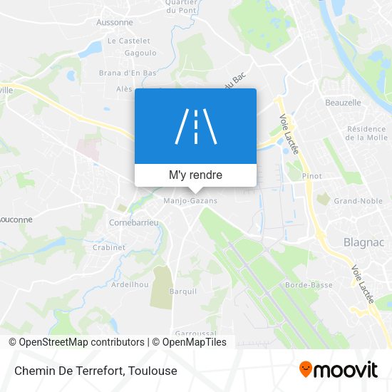 Chemin De Terrefort plan