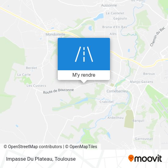 Impasse Du Plateau plan