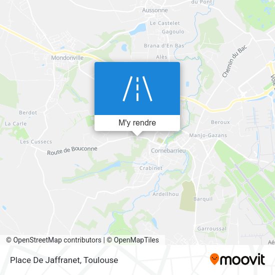 Place De Jaffranet plan