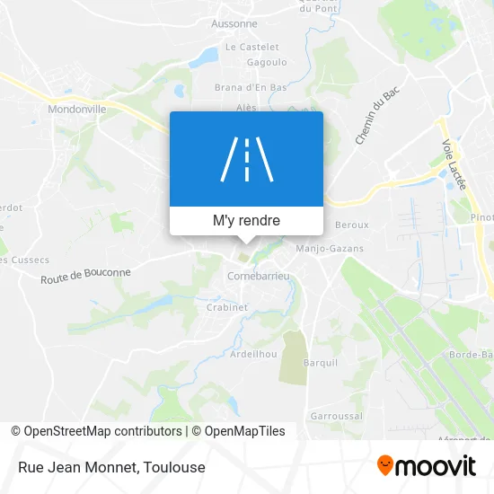 Rue Jean Monnet plan