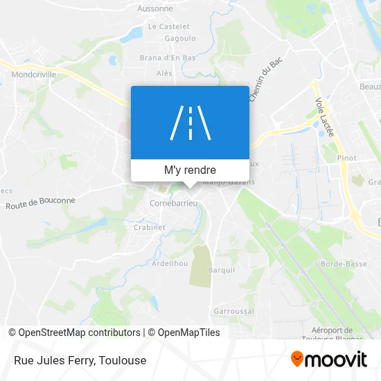 Rue Jules Ferry plan