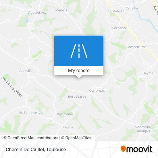 Chemin De Caillol plan