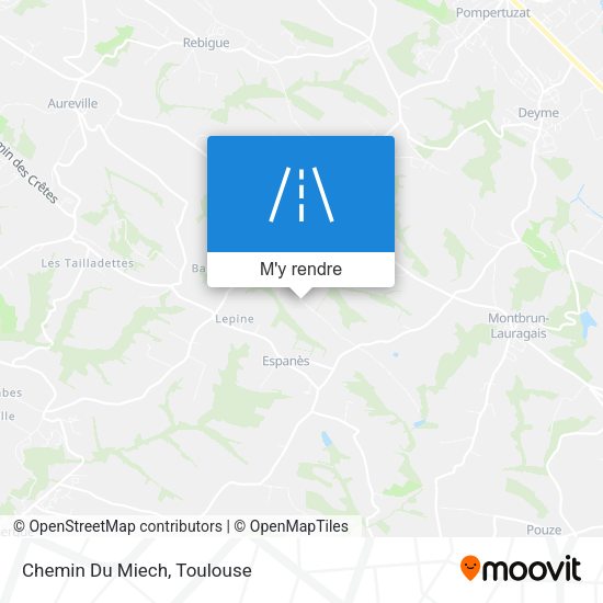 Chemin Du Miech plan