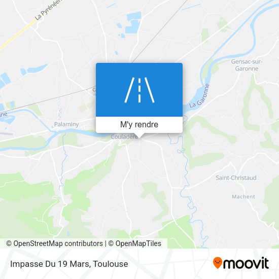 Impasse Du 19 Mars plan