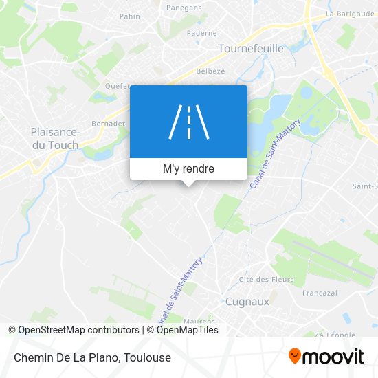 Chemin De La Plano plan