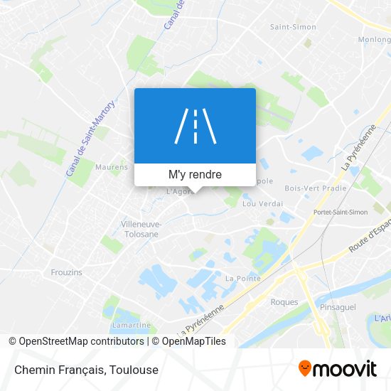 Chemin Français plan