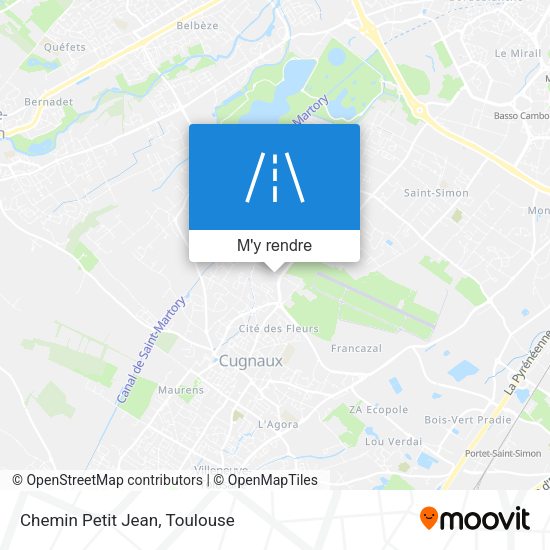 Chemin Petit Jean plan