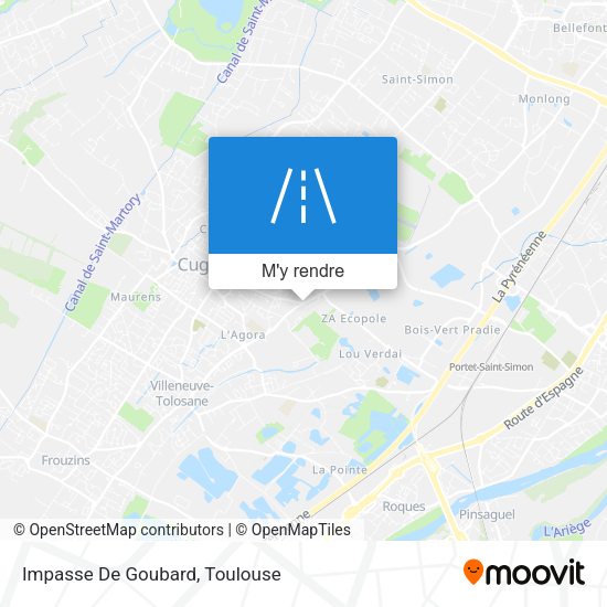 Impasse De Goubard plan