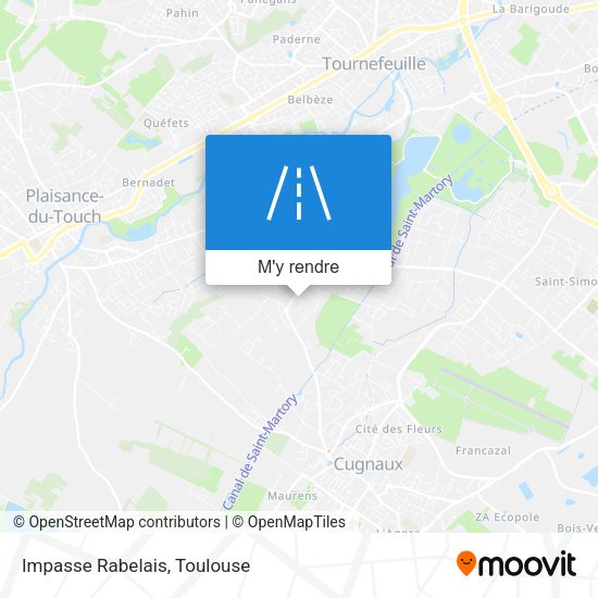 Impasse Rabelais plan