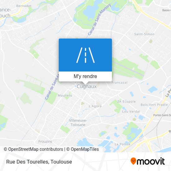 Rue Des Tourelles plan