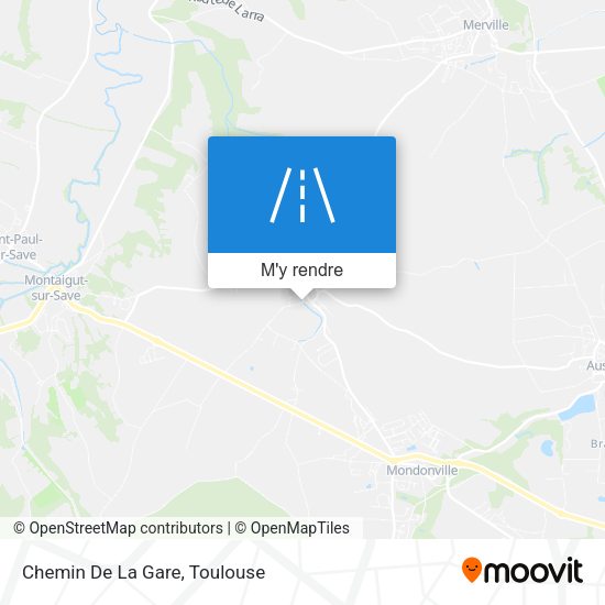 Chemin De La Gare plan