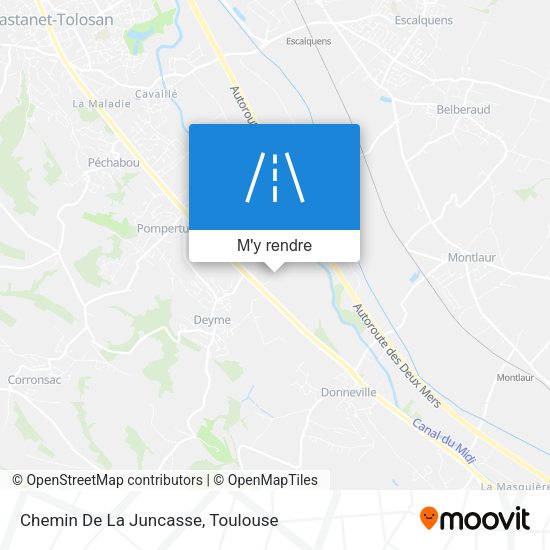 Chemin De La Juncasse plan