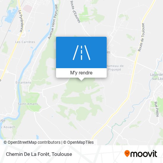 Chemin De La Forêt plan