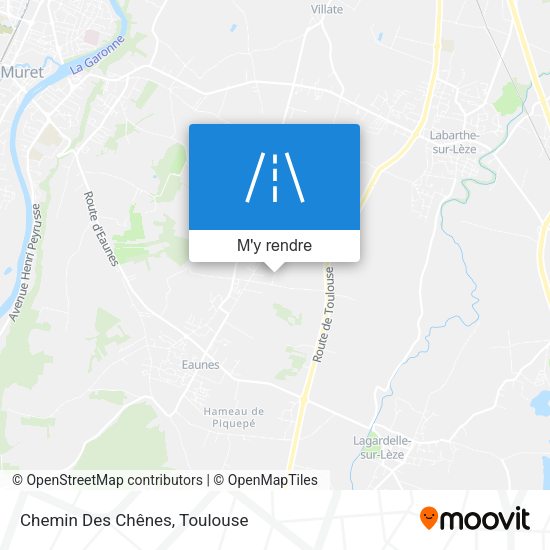 Chemin Des Chênes plan